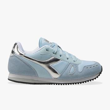 Diadora Simple Run Gs Girl Modre - Detske Tenisky